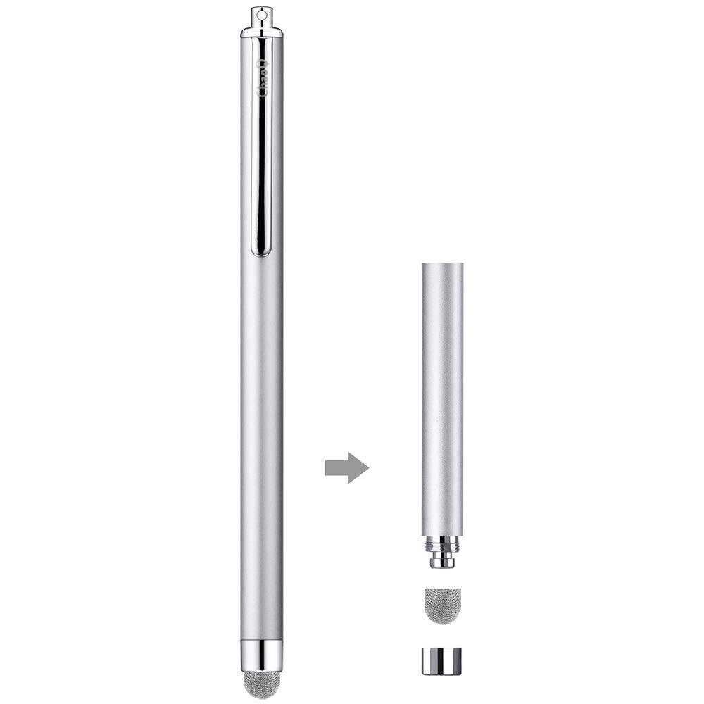 6 Pack Universal Stylus Pen For Touch Screens With Replaceable Tips 6 Colors