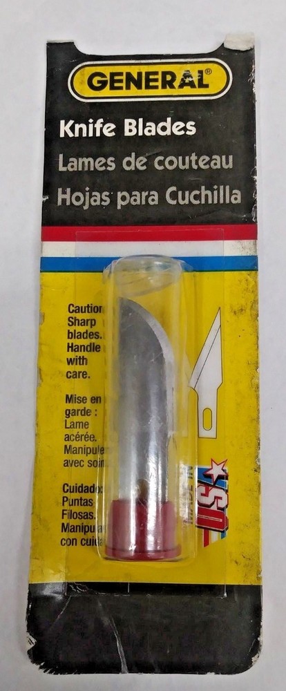 Pk/5 General Tools 1922 Knife Blade Fine Rounded 3ZH11