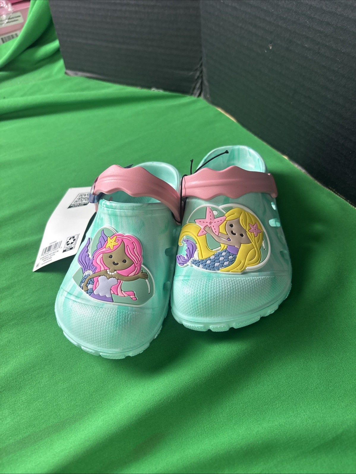 Member's Mark Toddler Girls Water-Friendly Clog Size 11 Mermaid