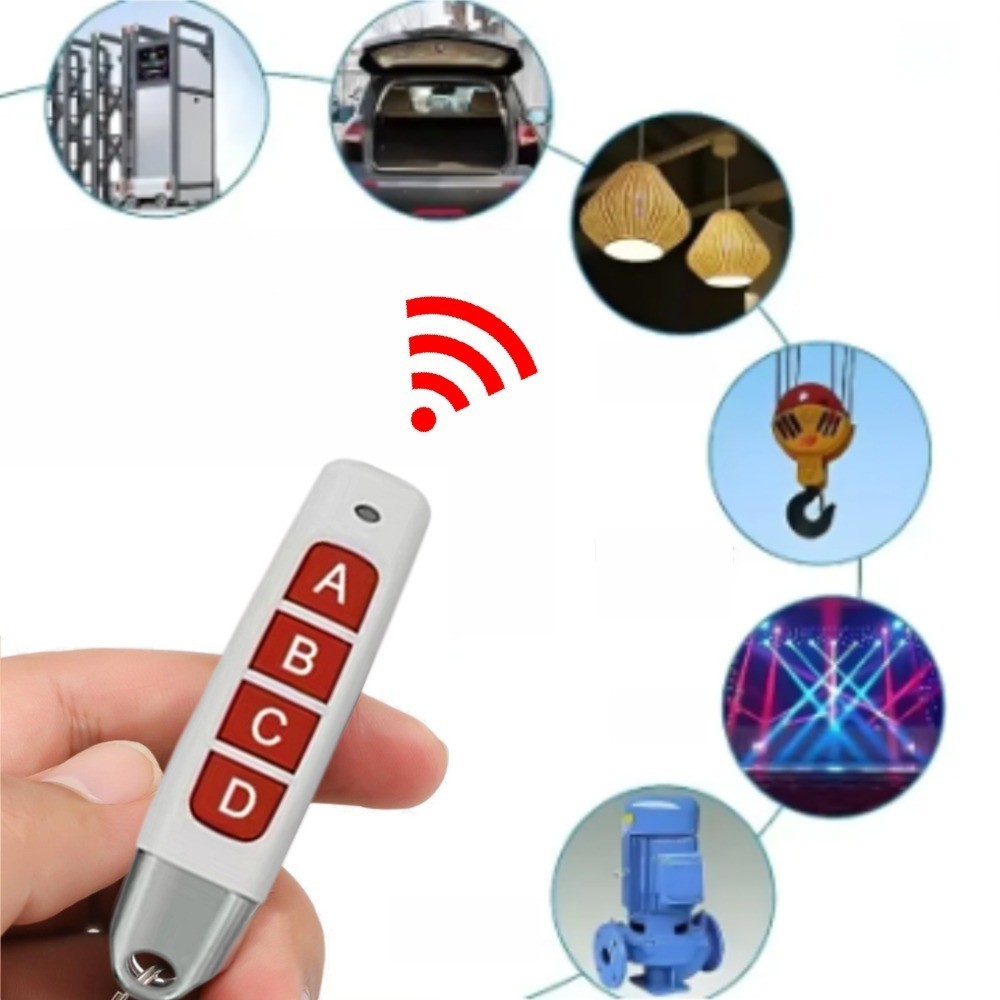 4-in 1 Wireless Remote Control Duplicator 433MHz Remote Control Key Clone Copy