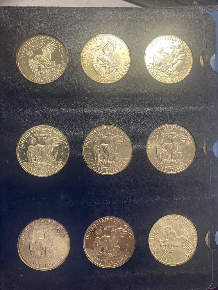 1971-1978 COMPLETE SET Eisenhower Dollars 32 Coins Proof + Silver***