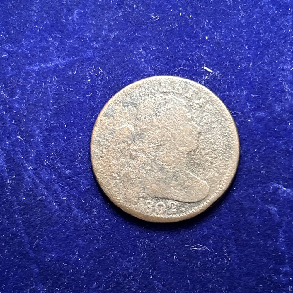 1802 Capped Bust Large Cemt, G, Nice Example! H117