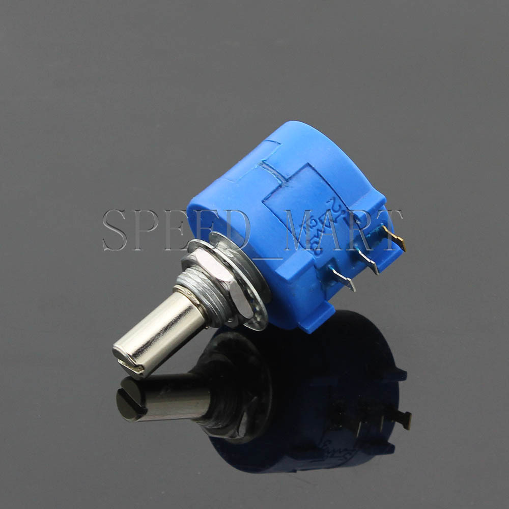 100 Ohm 3590S-2-101L Rotary Wirewound Precision Potentiometer Pot Multiturn