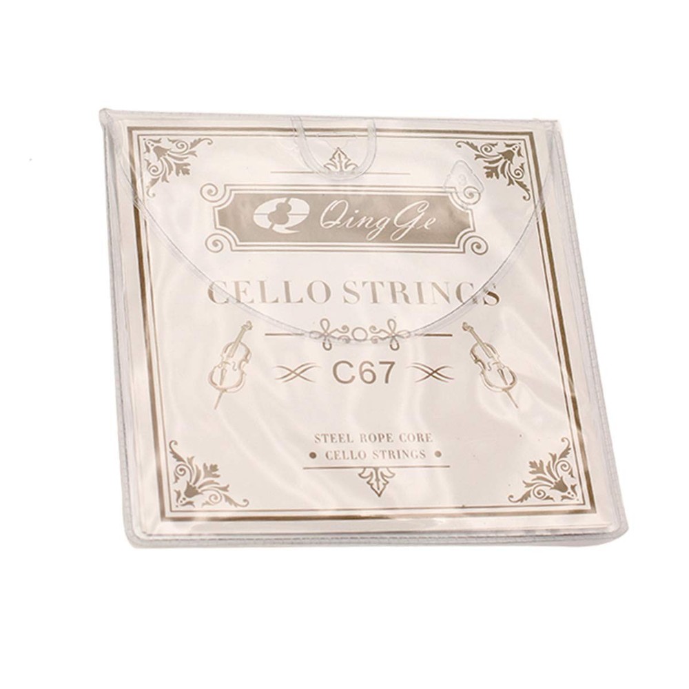 Steel Core Cello Strings 4/4 3/4 set Strings for Student Strings – Sealed Pou...