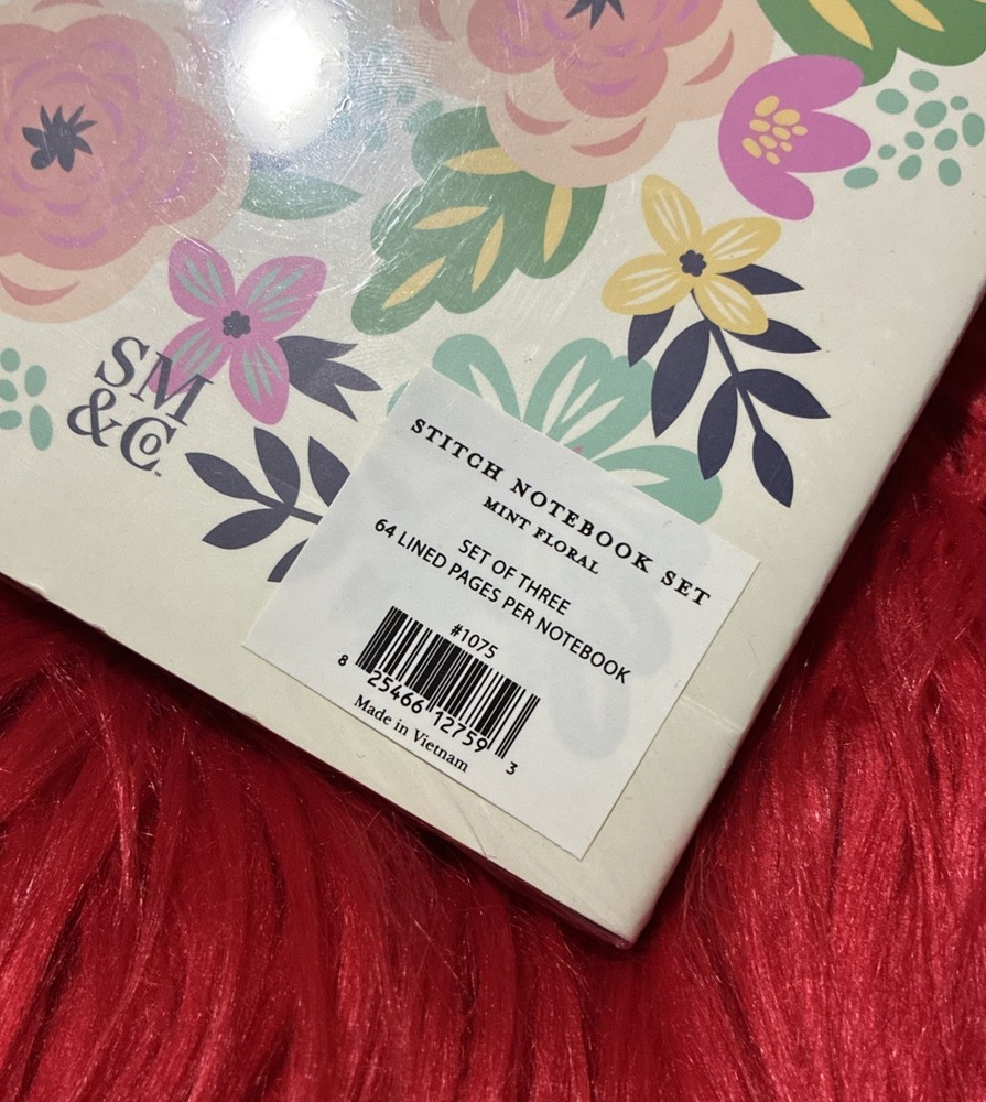 Set Of 3 - 64 Paged Paperback Notebooks