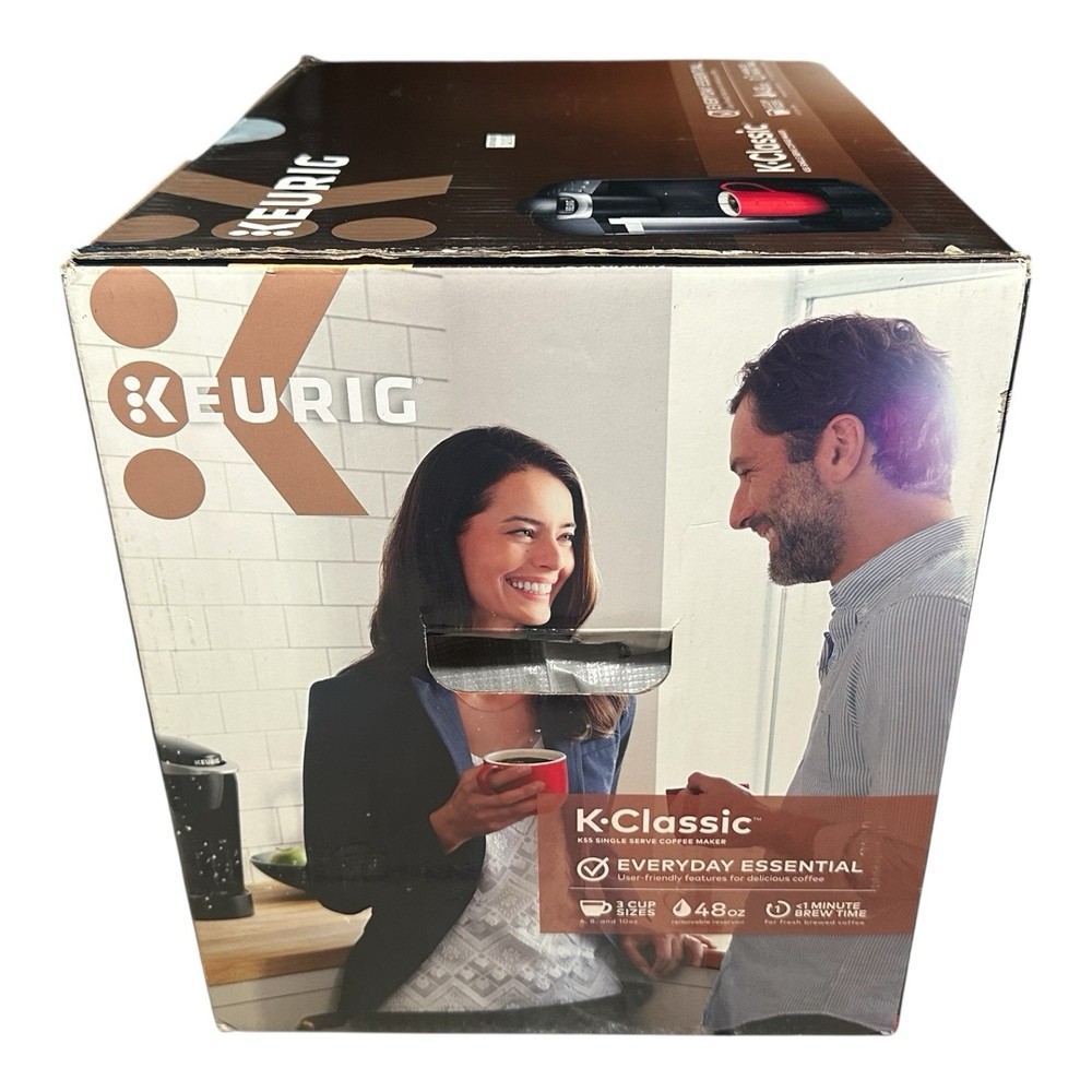 New Keurig K-Classic K55 Single Serve Programmable K-Cup Pod Coffee Maker Black