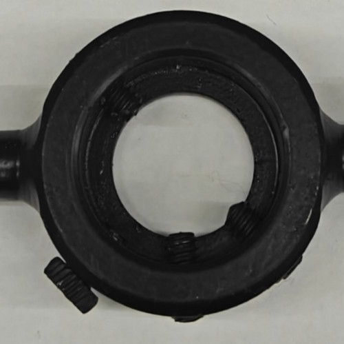 Ozar Round Die Stock 1" Inch Diameter OD Four Screws Knurled Handles - Holder