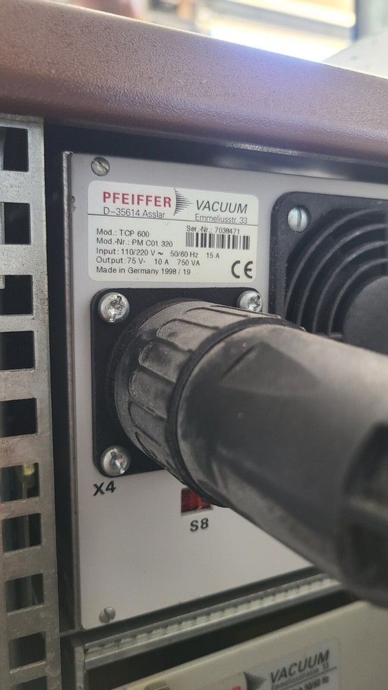 pfeiffer rotary vane vacuum pump pressure controlled system