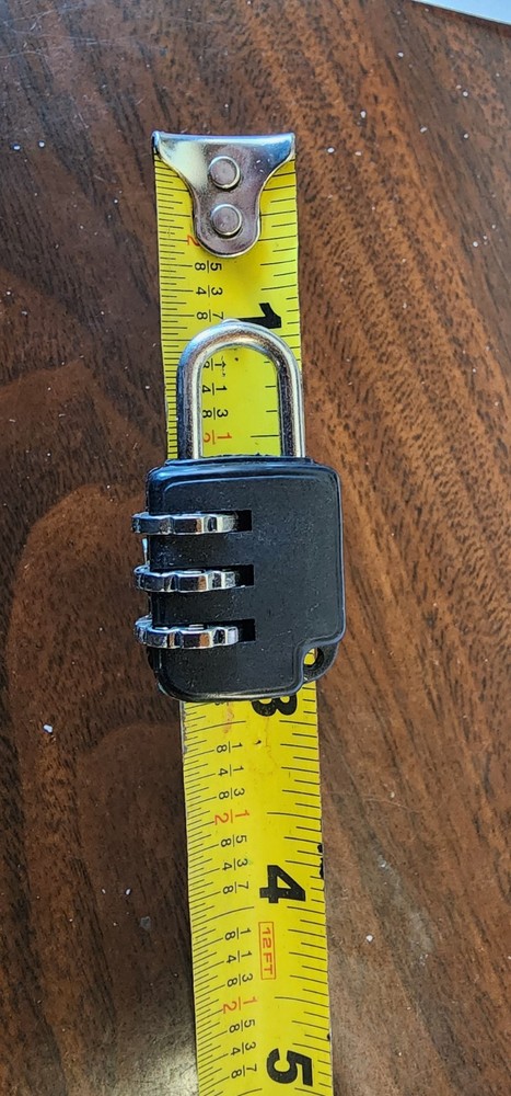3 Digit Combination Lock Small Combo Lock Luggage Number Pad