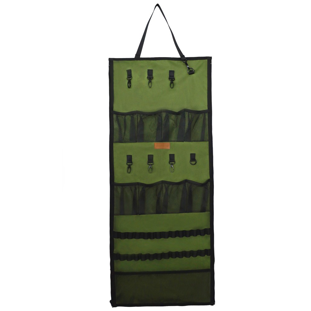 600D Camping Organizer Hanging Storage for Camp Kitchen Wrap-Around & Expandable