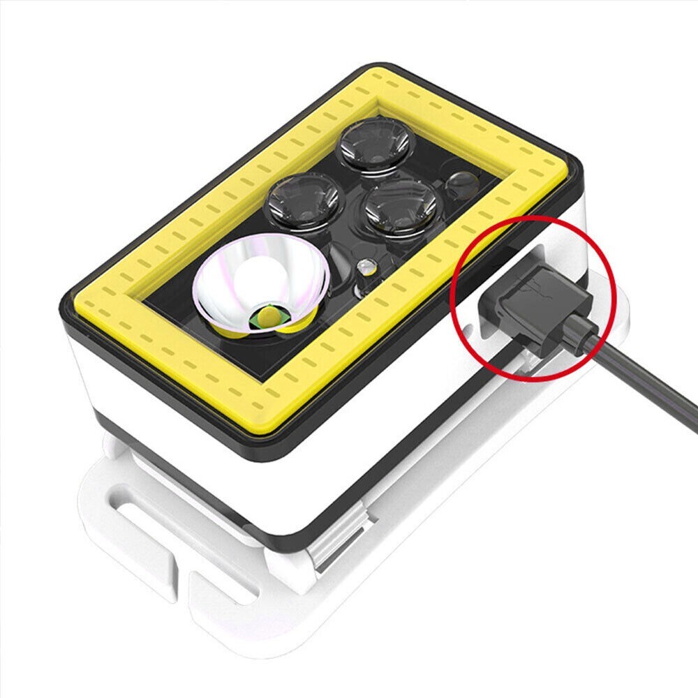 Headlamp Flashlight,Lumen Ultra-Light Bright LED Rechargeable Headlight,11 Modes