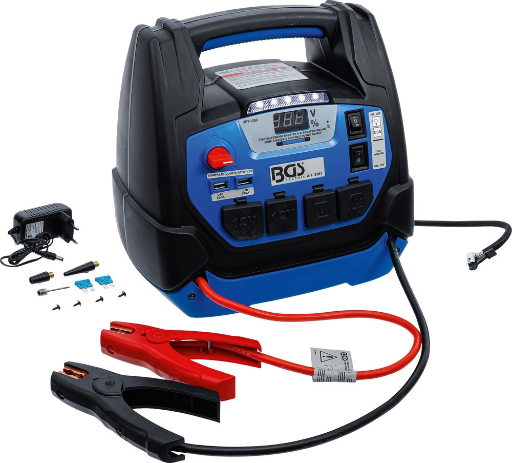 Multifunction Jump Starter & Mobile Power Supply 5-in-1 18Ah