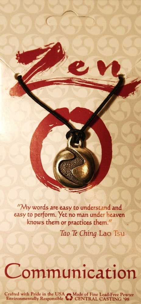 ZEN pendant - Communication (river)