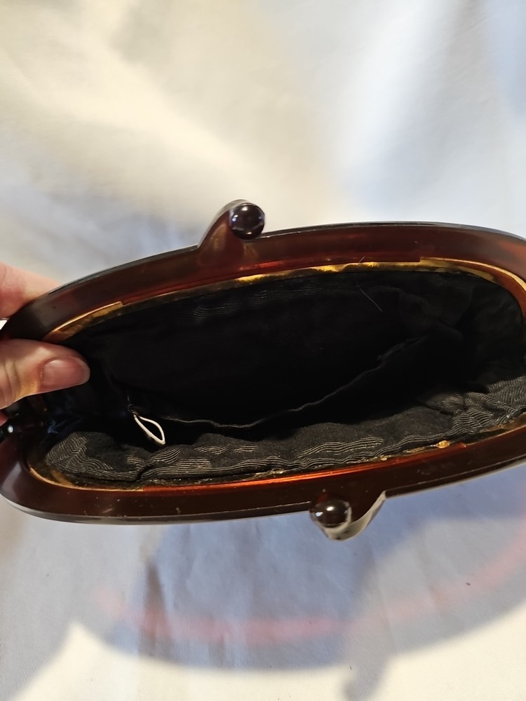 Vintage 33 East Clutch Black.
