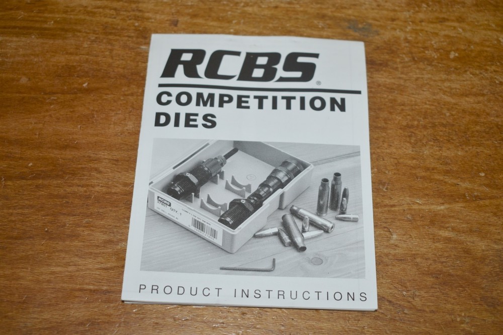 RCBS Competition Die Set 39501 .25-06 Reloading Rare!