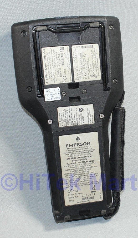 Emerson HART 475 Field Communicator V3.9 w Soft Case