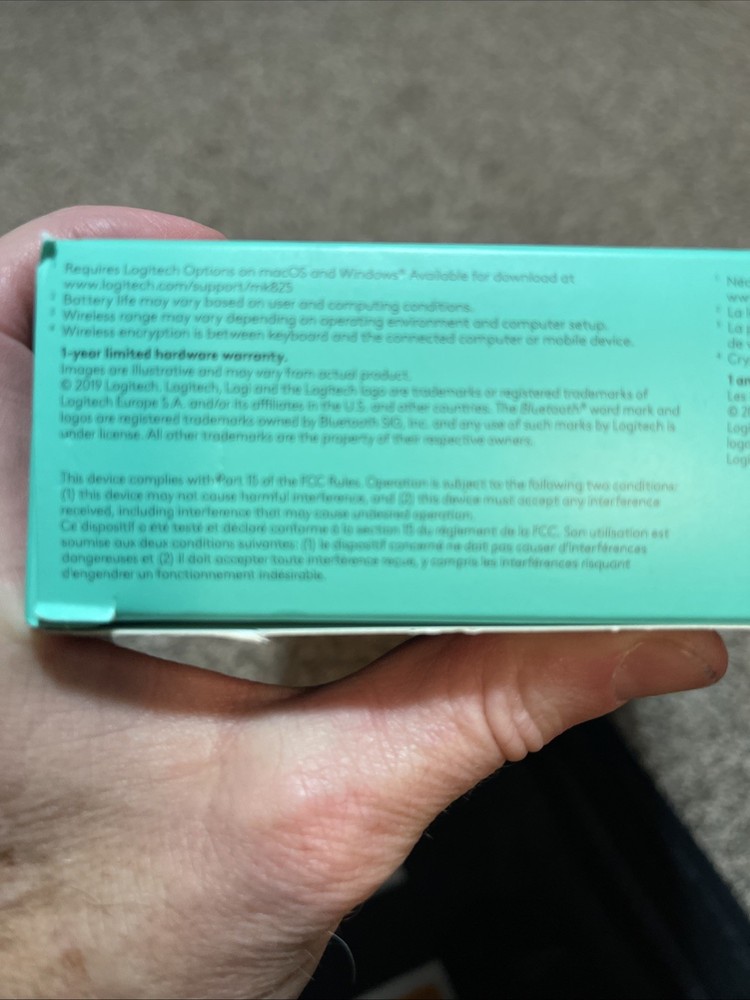 NEW/SEALED! Logitech MK825 Performance Wireless Mouse and Keyboard Combo