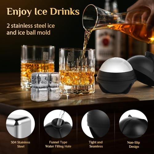 Electric Whiskey Smoker Kit with 7 Light Modes,Rechargeable Cocktail Basic Set