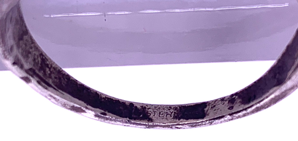 Vtg. World War 2 sterling silver 26th Division "Yankee Division" Men's ring