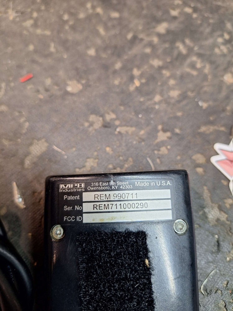 MPH bee 3 radar wired remote USED