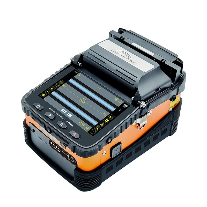 AI-6A Optical Fiber Fusion Splicer Core/Cladding/Manual Alignment Color Screen