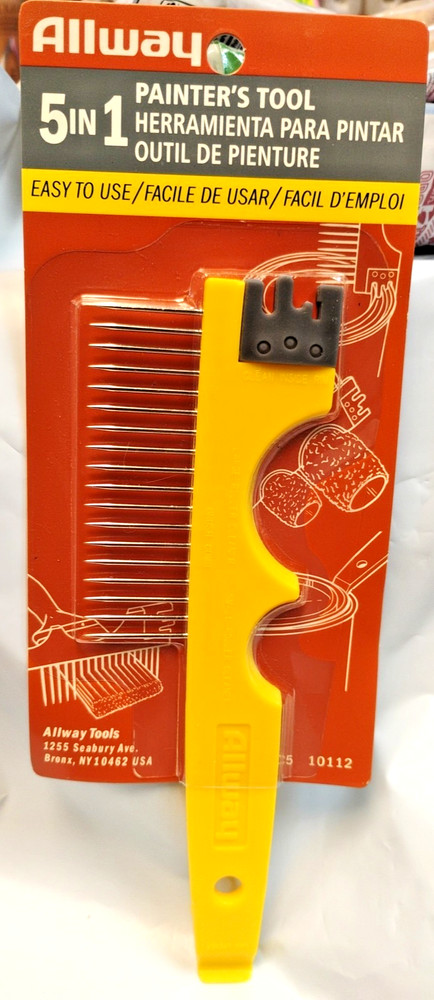 ALLWAY TOOLS BC5 5-in-1 Carded Painter’s Tool