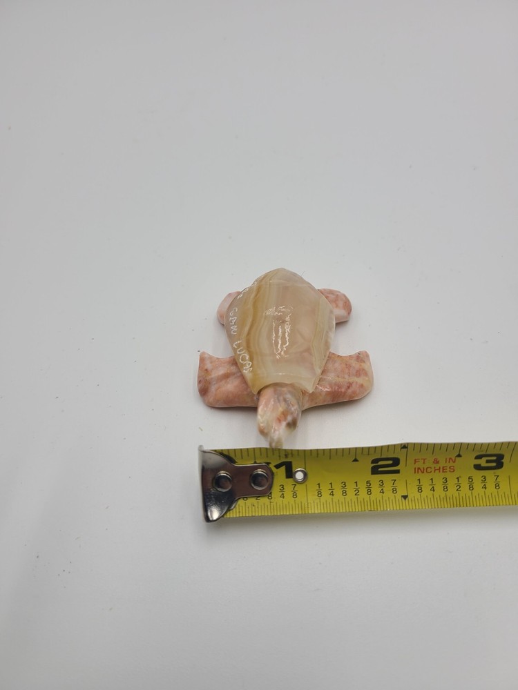Carved Onyx Turtle Figurine