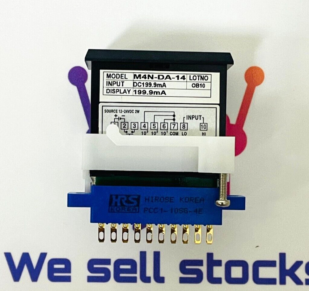 AUTONICS M4N-DA-14 Panel Meter