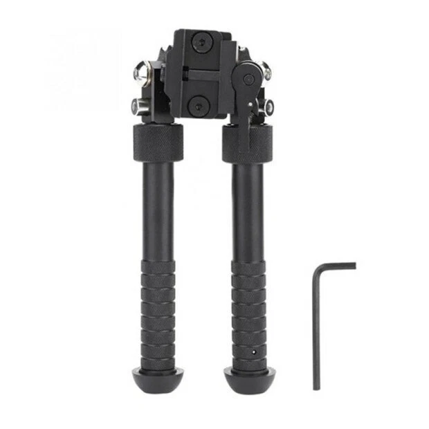 Foldable V8 V9 V10 Rifle Bipod with Picatinny Rail Mount Adapter Adjustable Leg