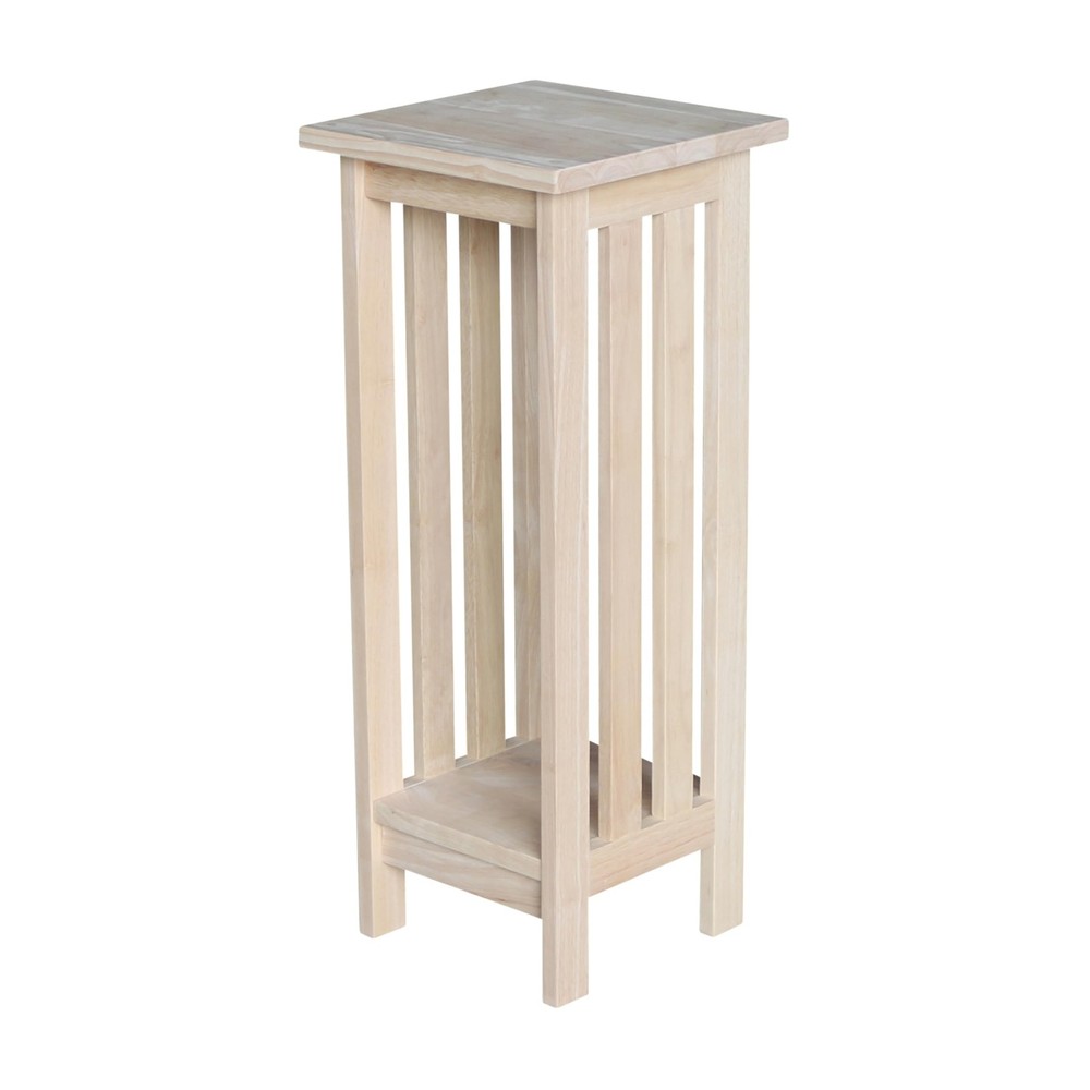 Solid Wood Mission Plant Stand 30"