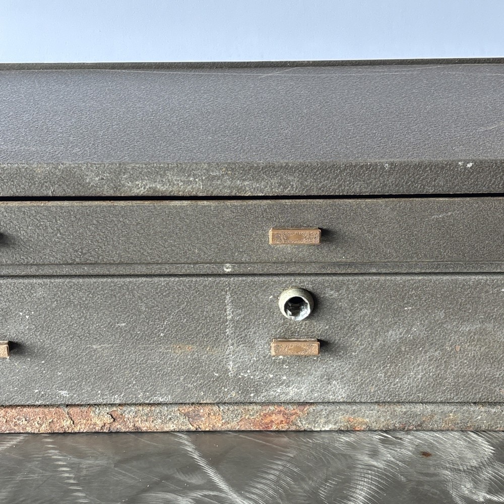 Kennedy Mid Riser Intermediate Middle Tool Chest Box 2 Drawer MC-28 USA READ!