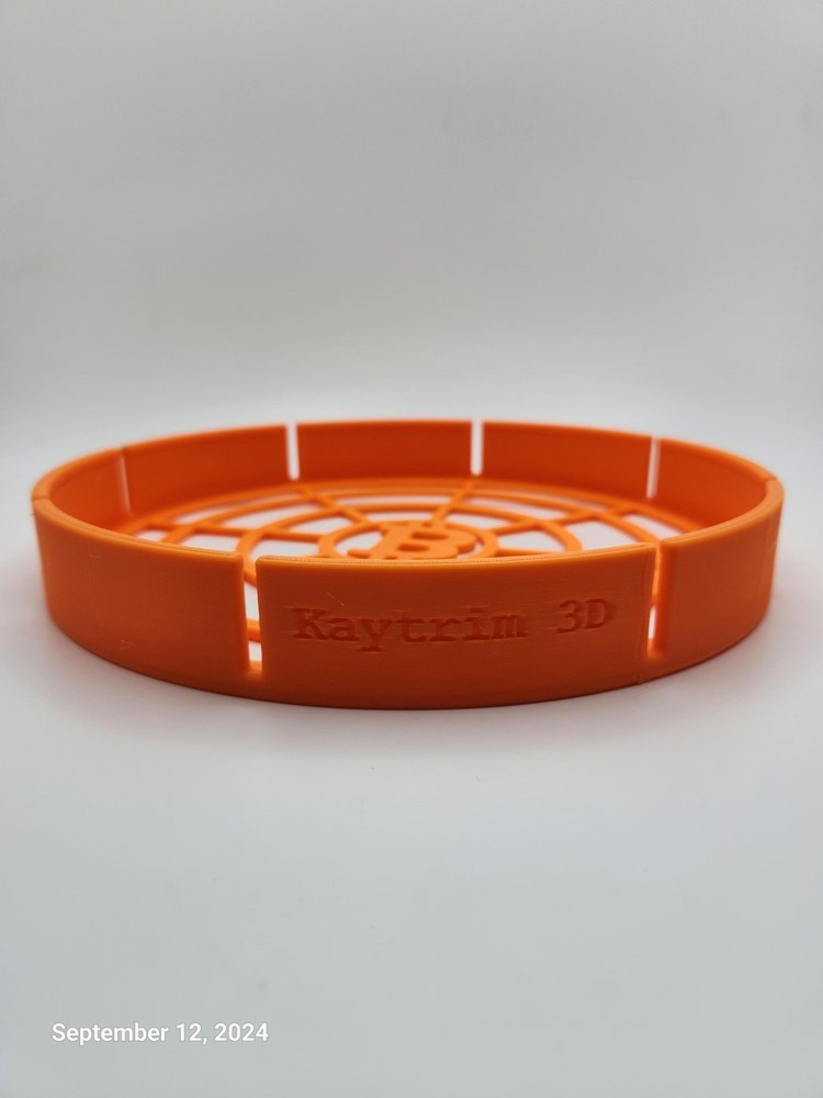 Bitcoin Inline Fan Cover 8 inch