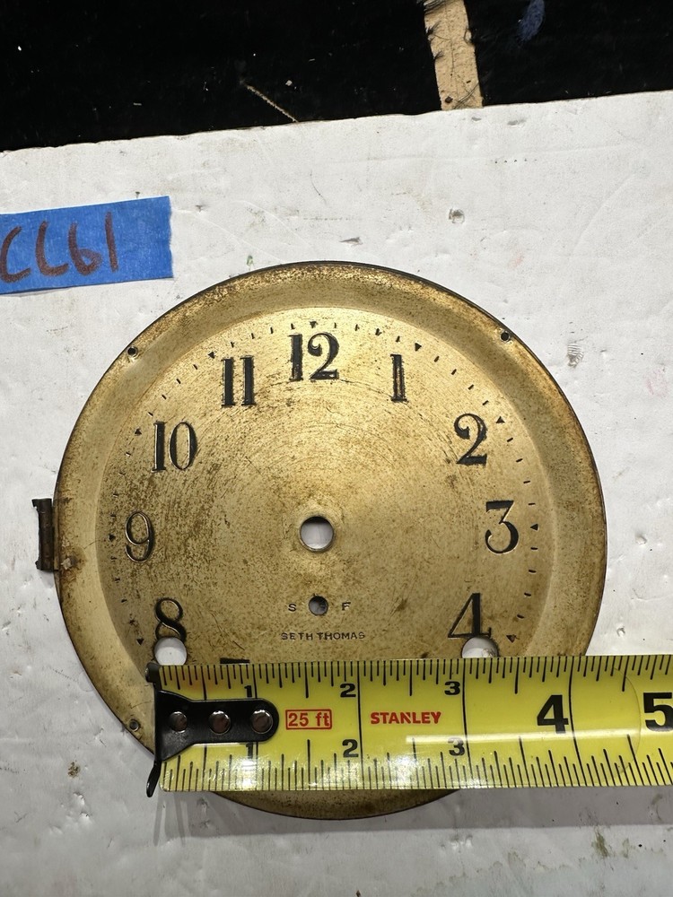 (CC61) - ANTIQUE 6" SETH THOMAS DIAL