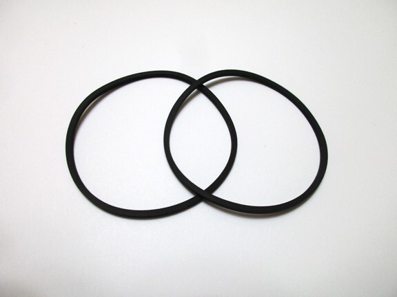 2 (Two) Replacement Loading Belts for Sony DVP CX-985V 400 disk CD DVD Changer