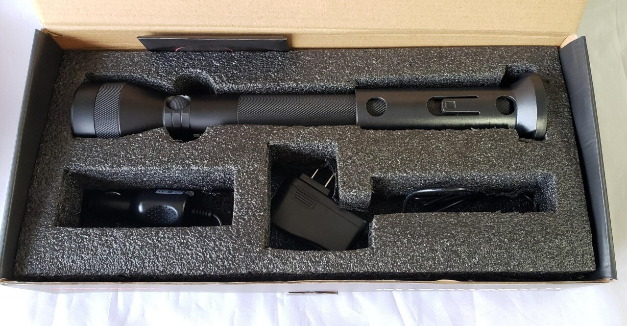 PowerTac Guardsman Rechargeable Patrol Light 3000 Max Lumens