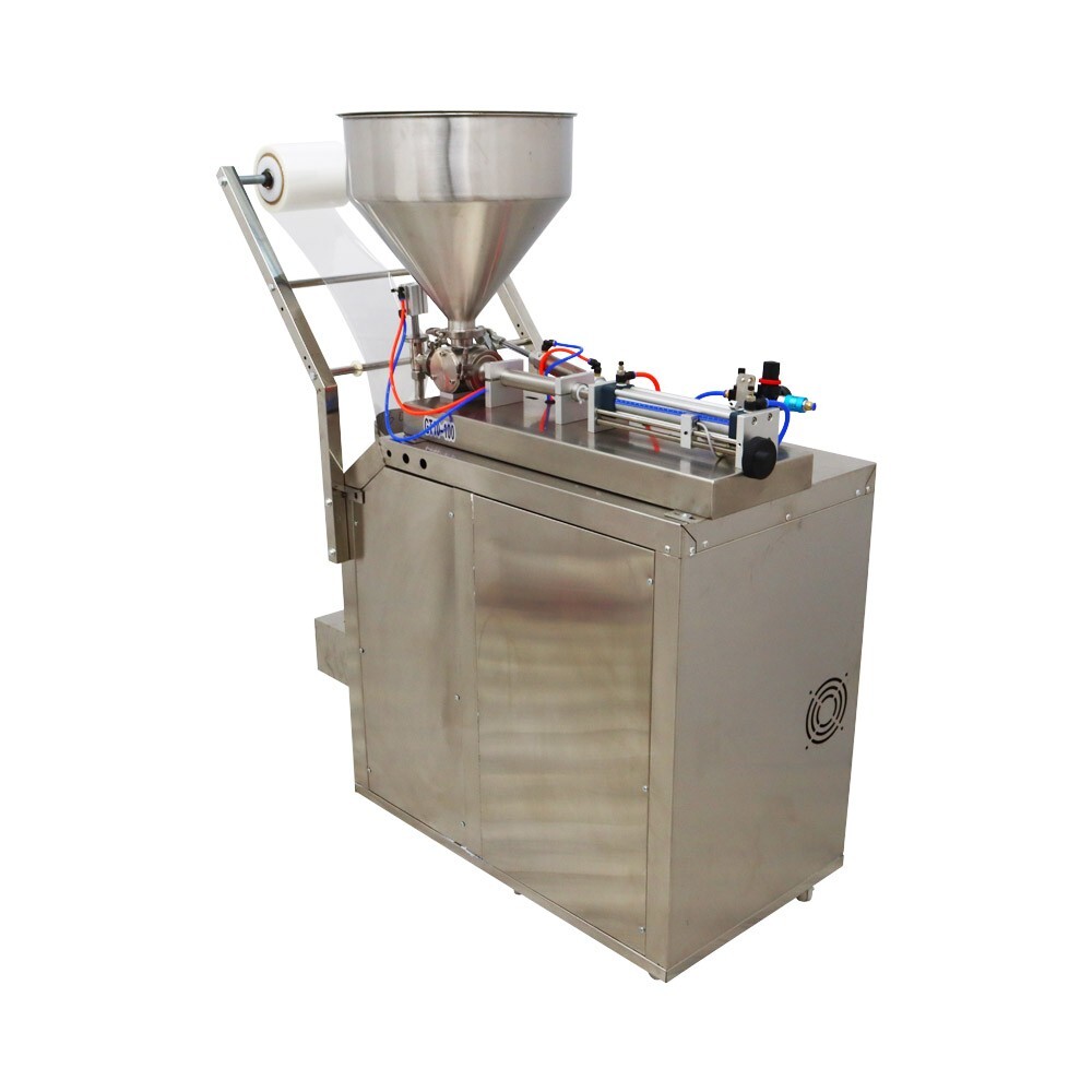 110V 10-100ml Automatic Bags Paste Liquid Filling Machine Quantitative Packager