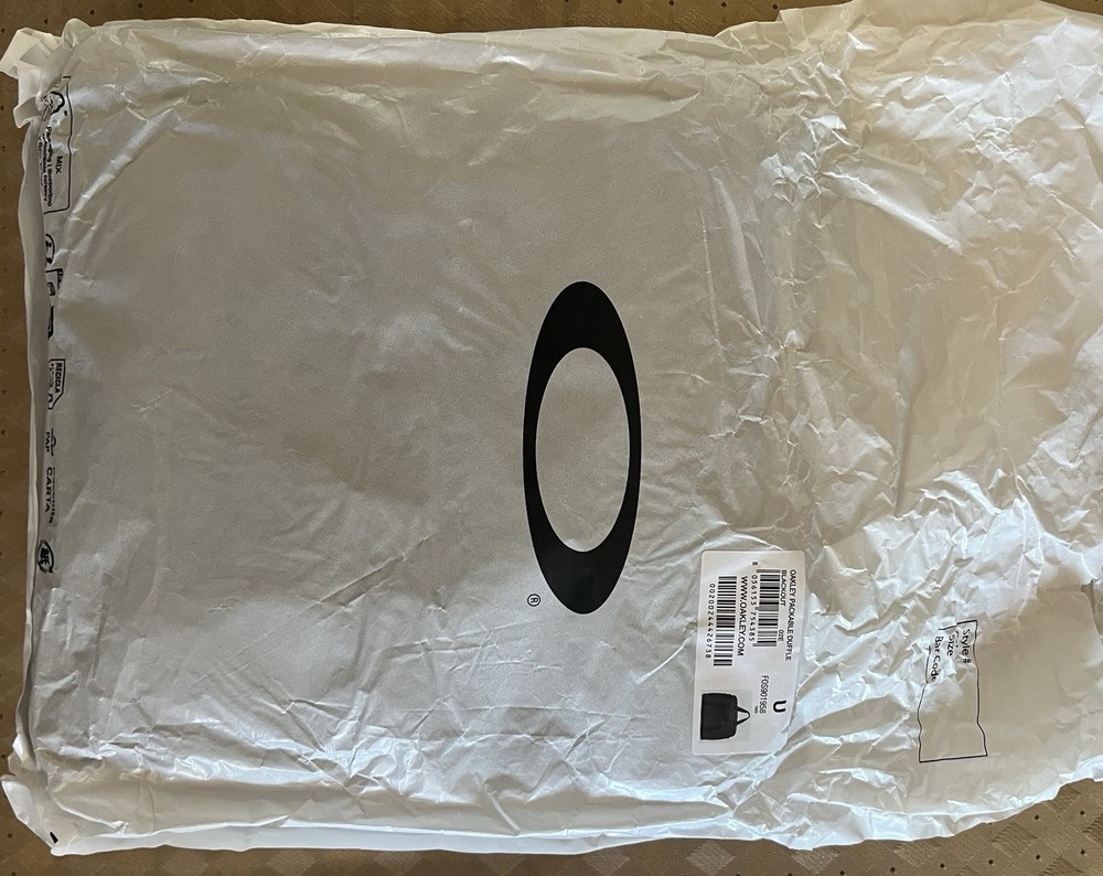 Oakley Packable Duffle Bag Black