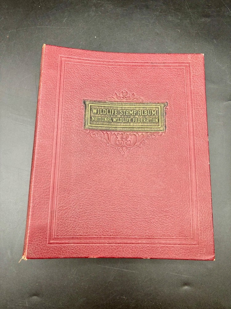 Wildlife National Conservation Federation Stamp Album 1946 To 1950 and 1955