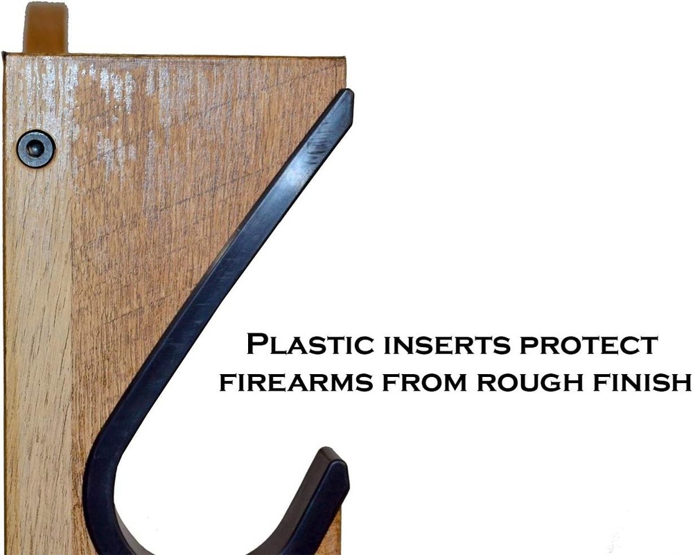 Sleek 4-Gun Wall Organizer - Easy Assembly