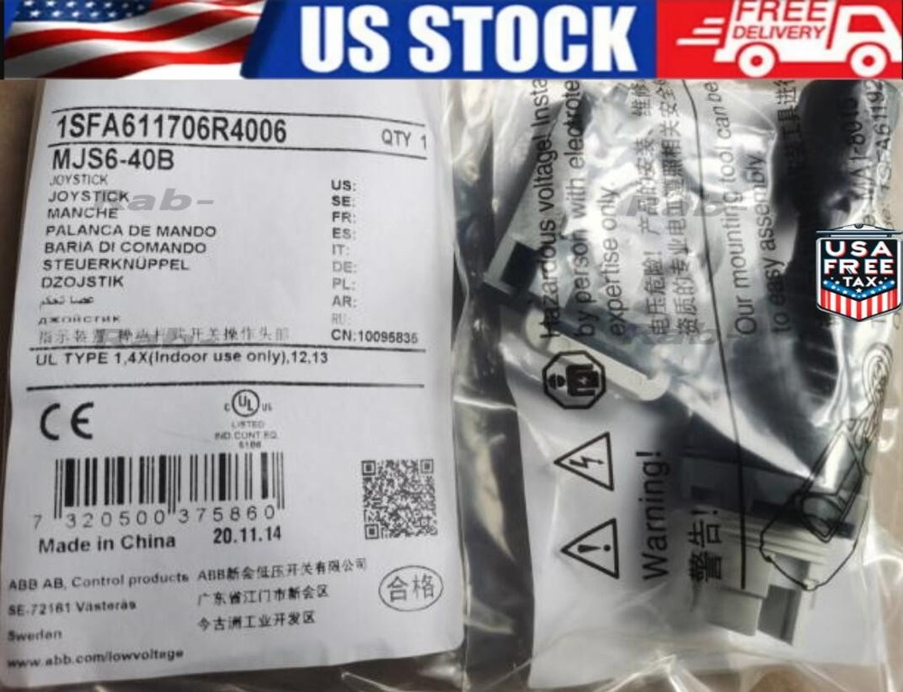 1pcs ABB Joystick Switch Handle MJS6-40B