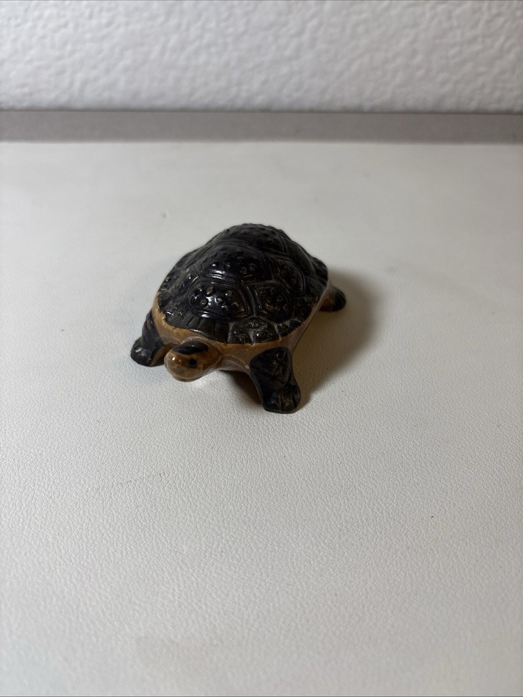vintage ceramic  turtle figurine From Japan