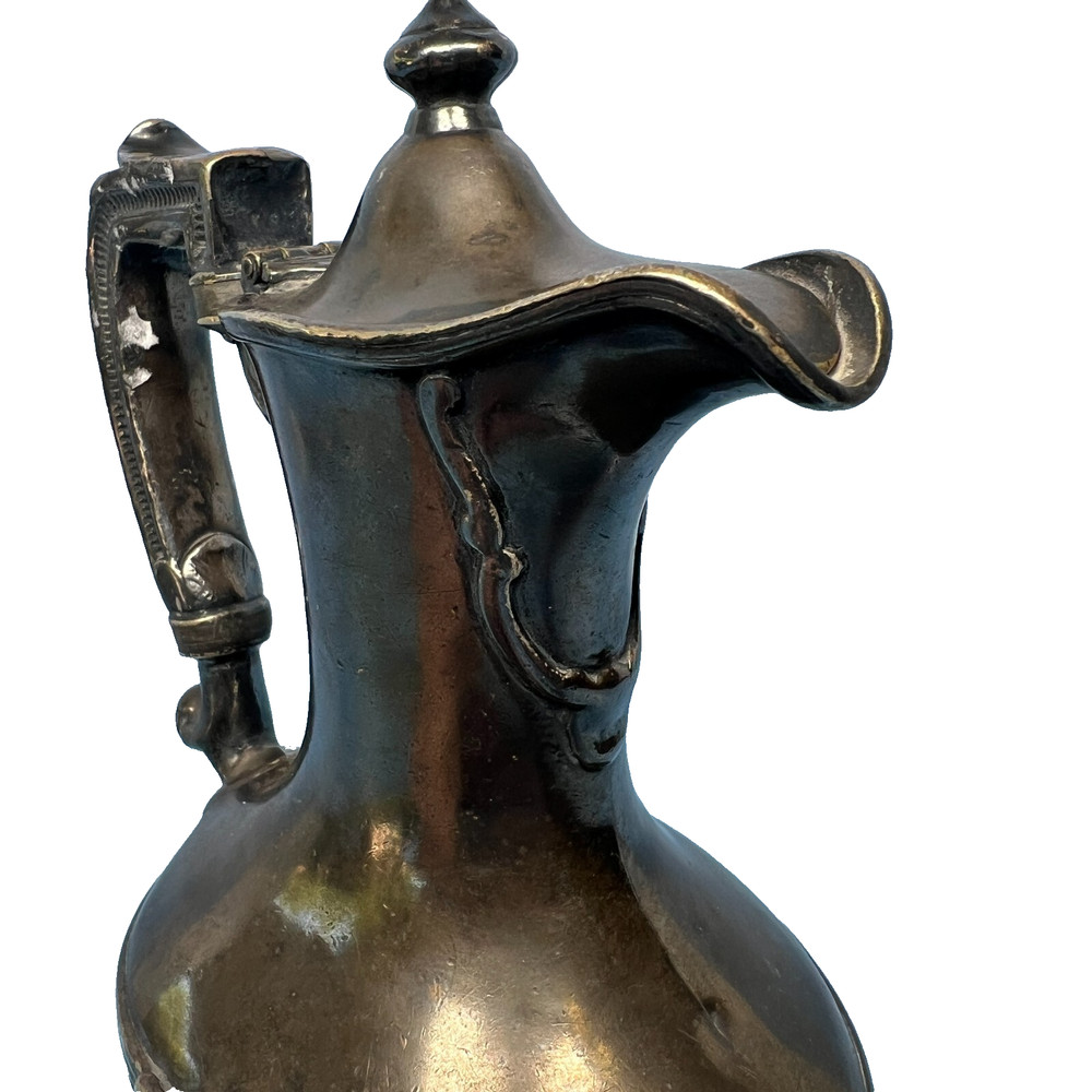 VTG 16oz Smith Silver Co Pitcher Silver Soldered 8"