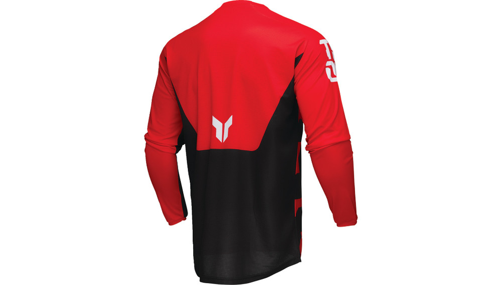 Thor Launchmode Forge Motocross Gear Set - Jersey & Pant - Red/Black