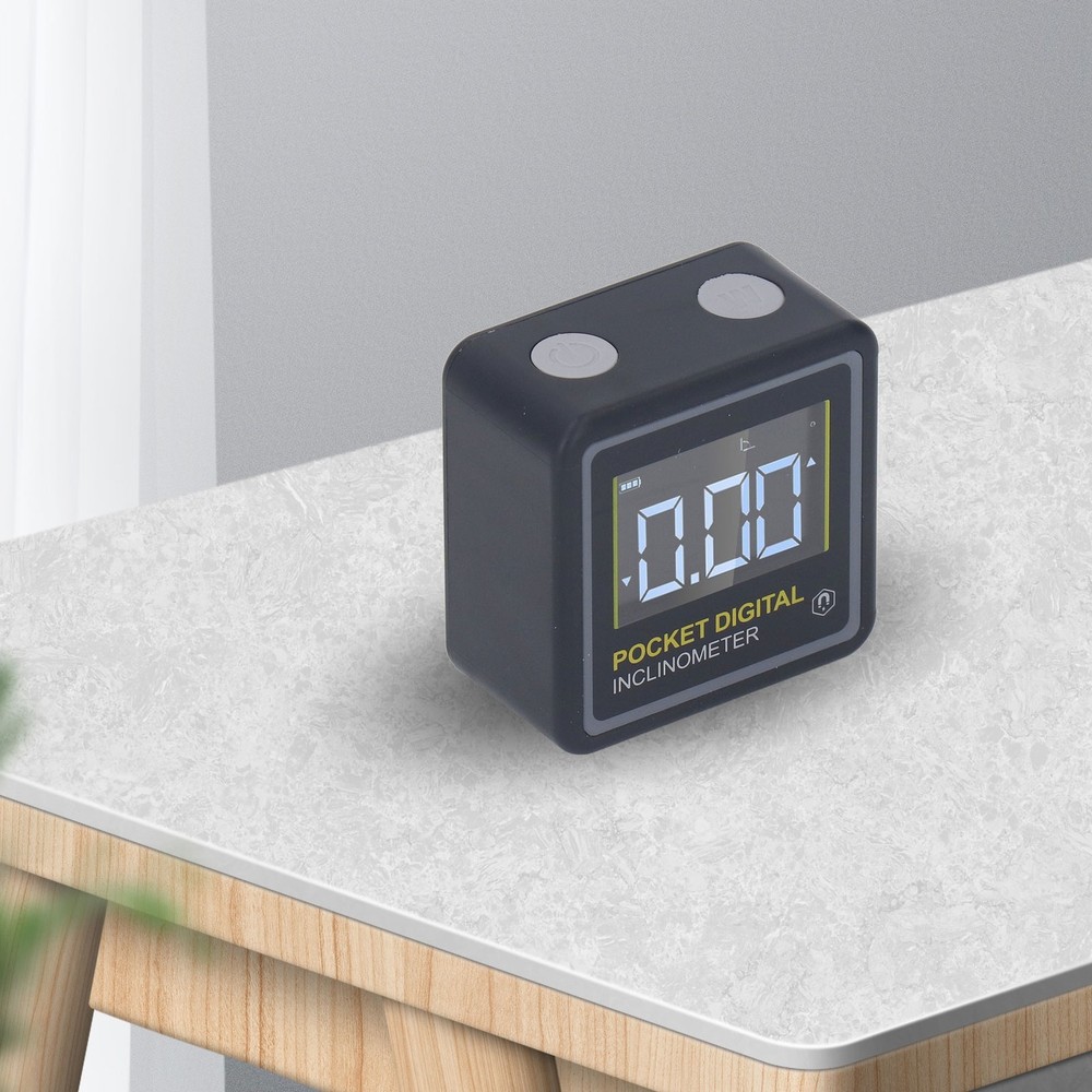 Pocket Digital Inclinometer Protractor Magnetic Angle Finder Measuring Tool Forˇ