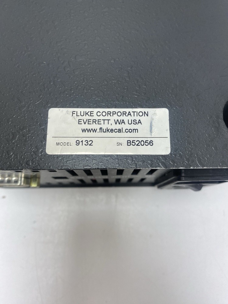 FLUKE 9132 PORTABLE IR INFRARED CALIBRATOR