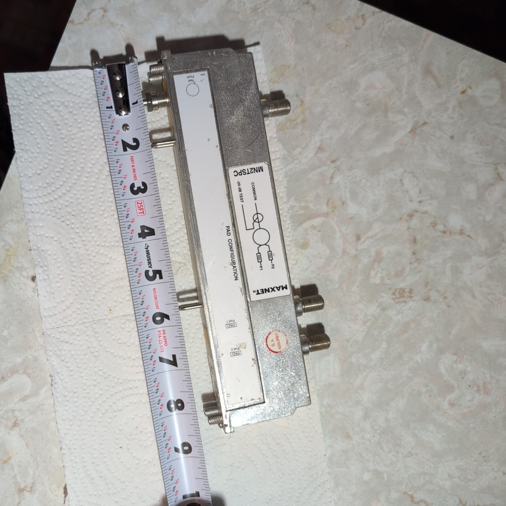 PCI / ATX Networks Maxnet MN2TSPC Splitter HFC used working.