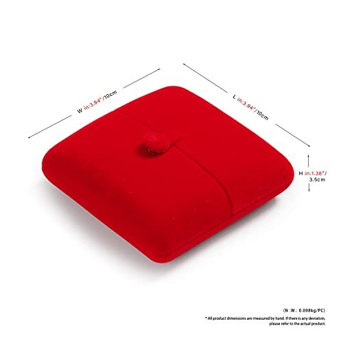 Red Jewelry Gift Box Bracelet/Bangle Storage Boxes Bracelet box