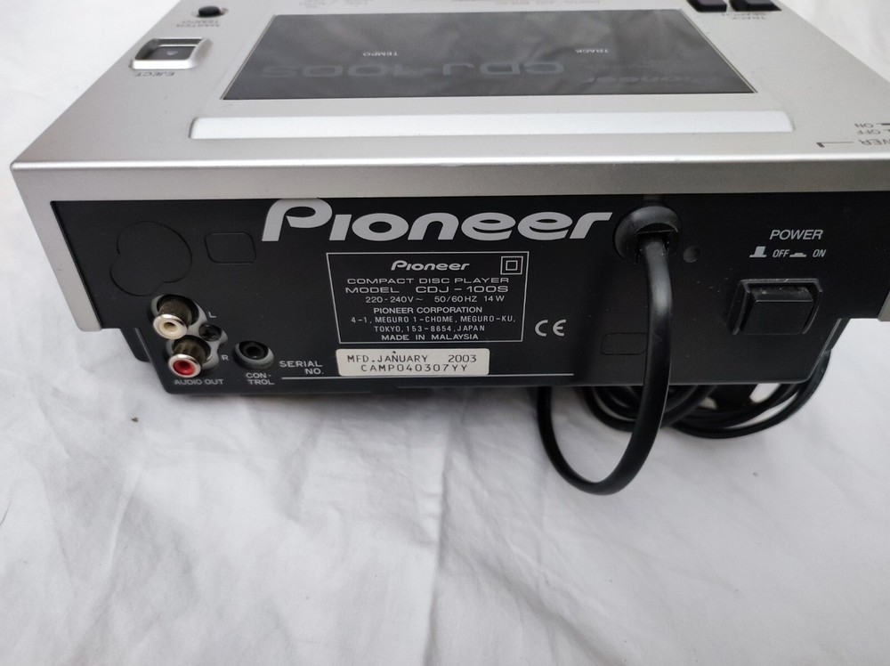 Pioneer CDJ-100S Digital Performance Player