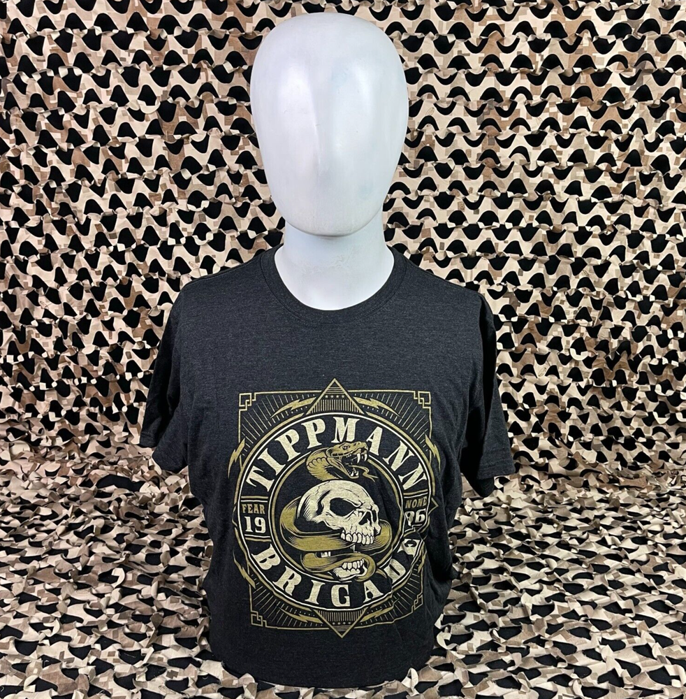 NEW Tippmann Brigade T-Shirt - Black - X-Large