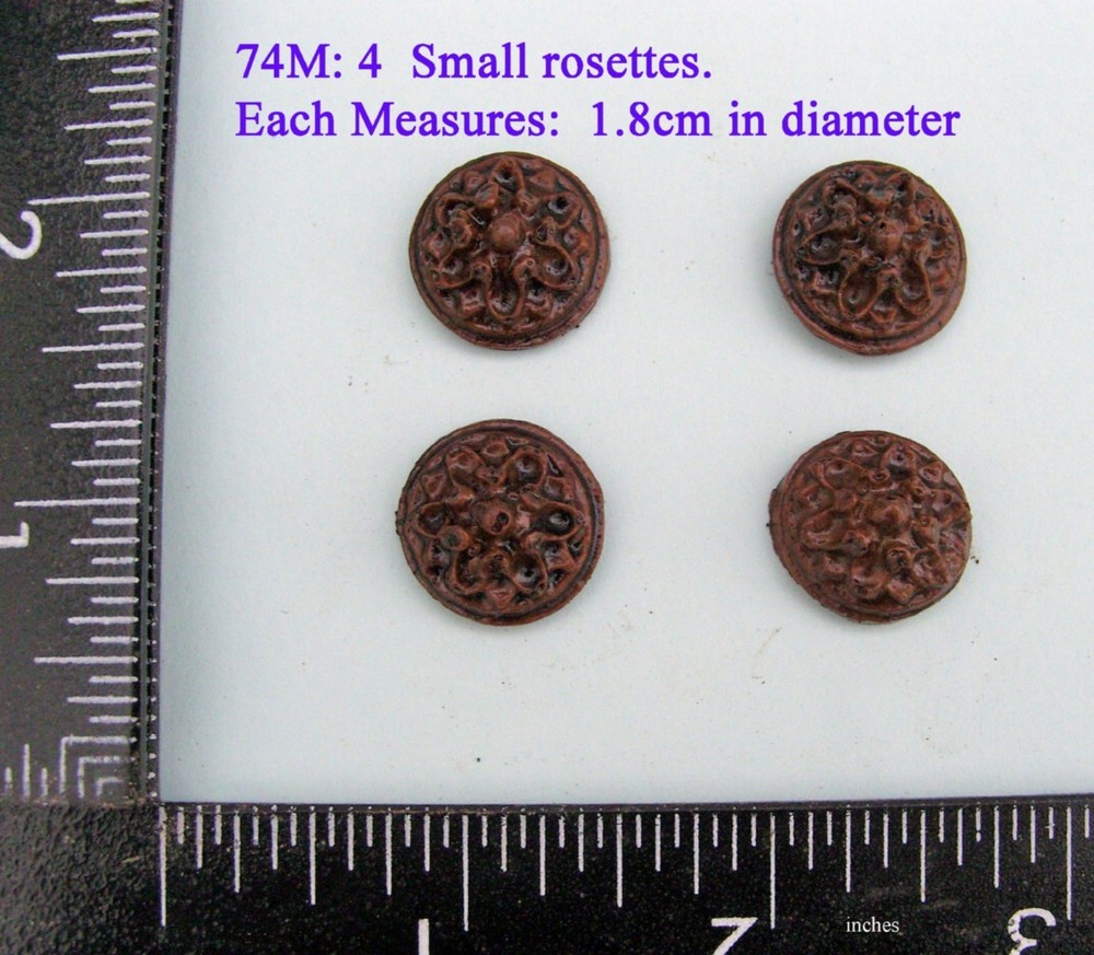 74M "4 rosettes" clock case / furniture DIY